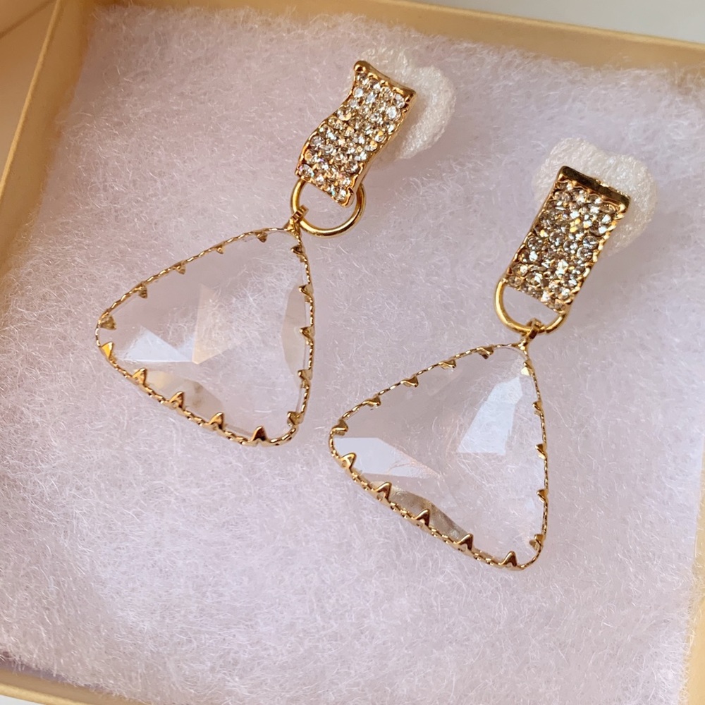 🆕⚡️ Clear Drop Earrings